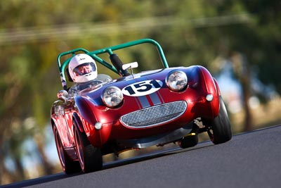 151;1960-Austin-Healey-Sprite-Mk-I;23-March-2008;Australia;Barry-Cockayne;Bathurst;FOSC;Festival-of-Sporting-Cars;Mt-Panorama;NSW;New-South-Wales;Regularity;auto;motorsport;racing;super-telephoto