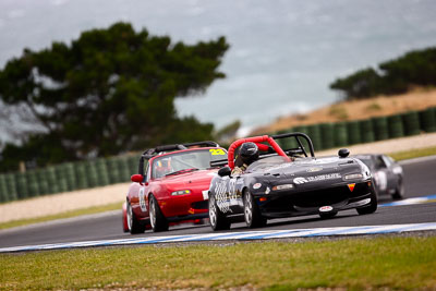 90;22-November-2008;Australia;Fred-Douglas;Henri-Van-Roden;Island-Magic;Mazda-MX‒5;Mazda-MX5;Mazda-Miata;Melbourne;PIARC;Phillip-Island;Sports-Cars;VIC;Victoria;auto;motorsport;racing;super-telephoto