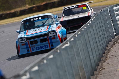 66;8-March-2009;Australia;Ford-Escort;Garry-Ford;Morgan-Park-Raceway;QLD;Queensland;Warwick;auto;motorsport;racing;super-telephoto