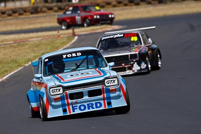 66;8-March-2009;Australia;Ford-Escort;Garry-Ford;Morgan-Park-Raceway;QLD;Queensland;Warwick;auto;motorsport;racing;super-telephoto