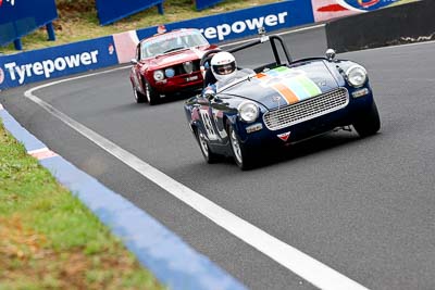 43;11-April-2009;1966-Austin-Healey-Sprite;Australia;Bathurst;Don-Bartley;FOSC;Festival-of-Sporting-Cars;Mt-Panorama;NSW;New-South-Wales;Sports-Touring;auto;motorsport;racing;telephoto