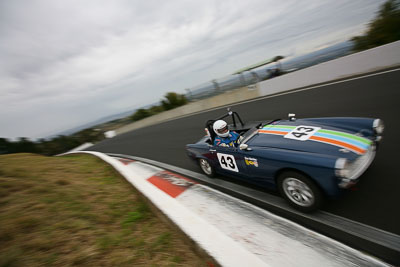 43;11-April-2009;1966-Austin-Healey-Sprite;Australia;Bathurst;Don-Bartley;FOSC;Festival-of-Sporting-Cars;Mt-Panorama;NSW;New-South-Wales;Sports-Touring;auto;motorsport;racing;wide-angle