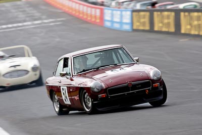 54;12-April-2009;1973-MGB-GT-V8;Australia;Bathurst;CH8732;FOSC;Festival-of-Sporting-Cars;Historic-Sports-Cars;Michael-Wood;Mt-Panorama;NSW;New-South-Wales;auto;classic;motion-blur;motorsport;racing;super-telephoto;vintage