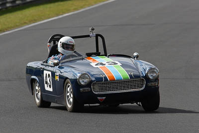 43;12-April-2009;1966-Austin-Healey-Sprite;Australia;Bathurst;Don-Bartley;FOSC;Festival-of-Sporting-Cars;Mt-Panorama;NSW;New-South-Wales;Sports-Touring;auto;motorsport;racing;super-telephoto