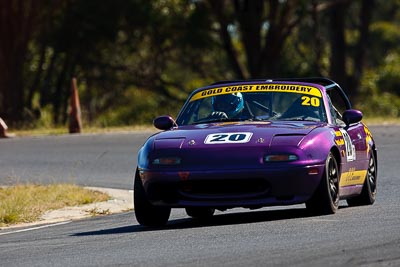 20;6-June-2009;Australia;Mazda-MX‒5;Mazda-MX5;Mazda-Miata;Morgan-Park-Raceway;Peter-Lacey;QLD;Queensland;Regularity;Warwick;auto;motorsport;racing;super-telephoto