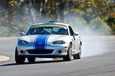 949;6-June-2009;Australia;Kerry-Finn;Mazda-MX‒5;Mazda-MX5;Mazda-Miata;Morgan-Park-Raceway;QLD;Queensland;Regularity;Warwick;auto;motorsport;racing;super-telephoto