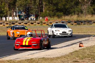 46;6-June-2009;Australia;David-Barram;Group-2A;Group-2B;Mazda-MX‒5;Mazda-MX5;Mazda-Miata;Morgan-Park-Raceway;QLD;Queensland;Warwick;auto;motorsport;racing;super-telephoto