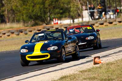 290;6-June-2009;Australia;Group-2F;Mazda-MX‒5;Mazda-MX5;Mazda-Miata;Morgan-Park-Raceway;QLD;Queensland;Tim-Brown;Warwick;auto;motorsport;racing;super-telephoto