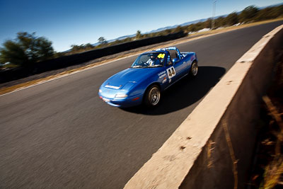 44;6-June-2009;Australia;Gary-Ballinger;Mazda-MX‒5;Mazda-MX5;Mazda-Miata;Morgan-Park-Raceway;QLD;Queensland;Regularity;Warwick;auto;motorsport;racing;sky;wide-angle