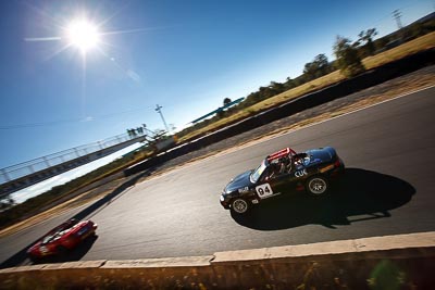 94;6-June-2009;Ashley-Miller;Australia;Group-2F;Mazda-MX‒5;Mazda-MX5;Mazda-Miata;Morgan-Park-Raceway;QLD;Queensland;Warwick;auto;motorsport;racing;sky;sun;wide-angle