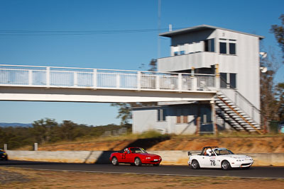 78;6-June-2009;Australia;Mazda-MX‒5;Mazda-MX5;Mazda-Miata;Morgan-Park-Raceway;QLD;Queensland;Regularity;Tony-Steenberg;Warwick;auto;motion-blur;motorsport;racing;telephoto