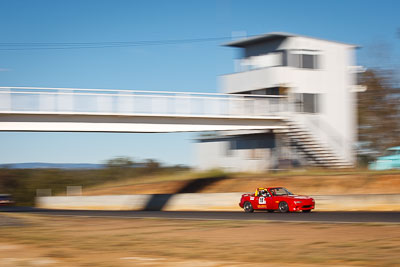 18;6-June-2009;Australia;Jim-Lowe;Mazda-MX‒5;Mazda-MX5;Mazda-Miata;Morgan-Park-Raceway;QLD;Queensland;Regularity;Warwick;auto;motion-blur;motorsport;racing;telephoto