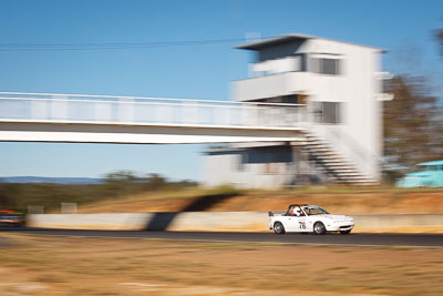 78;6-June-2009;Australia;Mazda-MX‒5;Mazda-MX5;Mazda-Miata;Morgan-Park-Raceway;QLD;Queensland;Regularity;Tony-Steenberg;Warwick;auto;motion-blur;motorsport;racing;telephoto