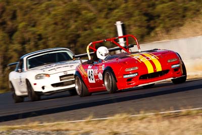 46;6-June-2009;Australia;David-Barram;Group-2A;Group-2B;Mazda-MX‒5;Mazda-MX5;Mazda-Miata;Morgan-Park-Raceway;QLD;Queensland;Warwick;auto;motion-blur;motorsport;racing;super-telephoto