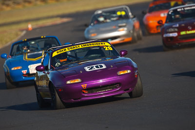 20;6-June-2009;Australia;Group-2F;Mazda-MX‒5;Mazda-MX5;Mazda-Miata;Morgan-Park-Raceway;QLD;Queensland;Sean-Lacey;Warwick;auto;motorsport;racing;super-telephoto