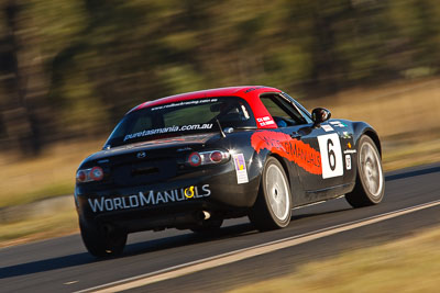 6;6-June-2009;Australia;Group-2F;Ken-James;Mazda-MX‒5;Mazda-MX5;Mazda-Miata;Morgan-Park-Raceway;QLD;Queensland;Warwick;auto;motion-blur;motorsport;racing;super-telephoto