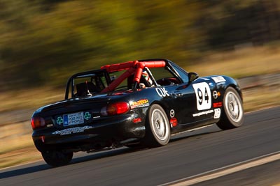 94;6-June-2009;Ashley-Miller;Australia;Group-2F;Mazda-MX‒5;Mazda-MX5;Mazda-Miata;Morgan-Park-Raceway;QLD;Queensland;Warwick;auto;motion-blur;motorsport;racing;super-telephoto