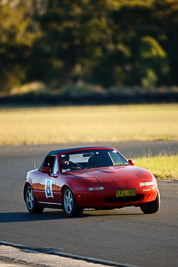 8;6-June-2009;Australia;Lindsay-Burke;Mazda-MX‒5;Mazda-MX5;Mazda-Miata;Morgan-Park-Raceway;QLD;Queensland;Regularity;Warwick;auto;motorsport;racing;super-telephoto