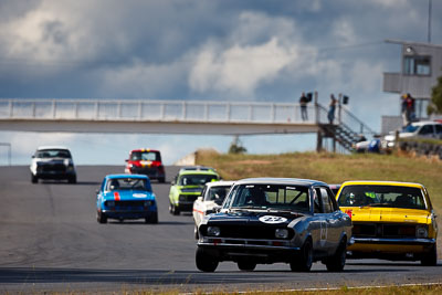 22;7-June-2009;Australia;Group-N;Historic-Touring-Cars;Mazda-RX‒2;Morgan-Park-Raceway;Paul-Bruce;QLD;Queensland;Warwick;auto;classic;clouds;historic;motorsport;racing;sky;super-telephoto;vintage