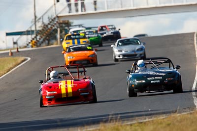 46;79;7-June-2009;Australia;Brendan-Whittaker;David-Barram;Group-2A;Group-2B;Mazda-MX‒5;Mazda-MX5;Mazda-Miata;Morgan-Park-Raceway;QLD;Queensland;Warwick;auto;motorsport;racing;super-telephoto