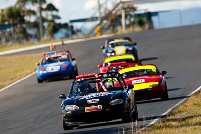 23;7-June-2009;Andrew-Thomas;Australia;Group-2F;Mazda-MX‒5;Mazda-MX5;Mazda-Miata;Morgan-Park-Raceway;QLD;Queensland;Warwick;auto;motorsport;racing;super-telephoto