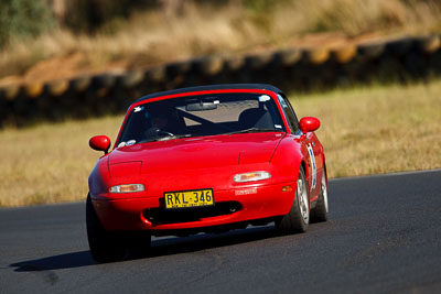 8;7-June-2009;Australia;Lindsay-Burke;Mazda-MX‒5;Mazda-MX5;Mazda-Miata;Morgan-Park-Raceway;QLD;Queensland;Regularity;Warwick;auto;motorsport;racing;super-telephoto