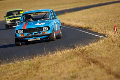 7;7-June-2009;Australia;Bob-Heagerty;Group-N;Historic-Touring-Cars;Mazda-RX‒2;Morgan-Park-Raceway;QLD;Queensland;Warwick;auto;classic;grass;historic;motorsport;racing;super-telephoto;vintage