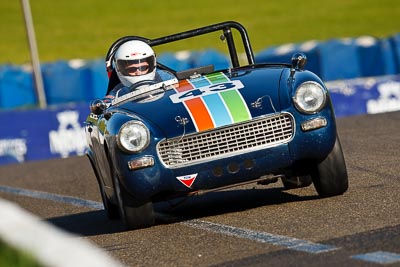 43;1966-Austin-Healey-Sprite;25-July-2009;Australia;Don-Bartley;FOSC;Festival-of-Sporting-Cars;Group-S;NSW;Narellan;New-South-Wales;Oran-Park-Raceway;auto;classic;historic;motorsport;racing;super-telephoto;vintage