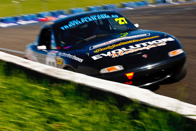 27;1997-Mazda-MX‒5;25-July-2009;Australia;FOSC;Festival-of-Sporting-Cars;Marque-Sports;Mazda-MX‒5;Mazda-MX5;Mazda-Miata;NSW;Narellan;New-South-Wales;Oran-Park-Raceway;Paul-McKinnon;Production-Sports-Cars;auto;motion-blur;motorsport;racing;telephoto