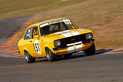 151;1978-Ford-Escort-Mk-II;25-July-2009;Australia;FOSC;Festival-of-Sporting-Cars;Matthew-Foster;NSW;Narellan;New-South-Wales;Oran-Park-Raceway;Regularity;auto;motion-blur;motorsport;racing;super-telephoto