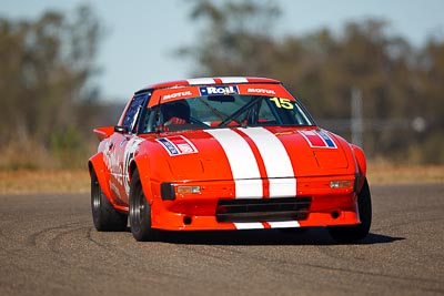 15;1979-Mazda-RX‒7-Series-1;25-July-2009;Australia;FOSC;Festival-of-Sporting-Cars;Graeme-Watts;Improved-Production;NSW;Narellan;New-South-Wales;Oran-Park-Raceway;auto;motorsport;racing;super-telephoto