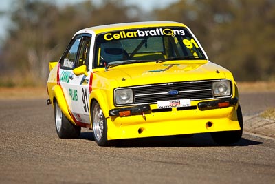 91;1975-Ford-Escort-Mk-II;25-July-2009;Australia;FOSC;Festival-of-Sporting-Cars;Graeme-Wilkinson;Improved-Production;NSW;Narellan;New-South-Wales;Oran-Park-Raceway;auto;motorsport;racing;super-telephoto