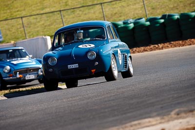 91;1961-Renault-Gordini;25-July-2009;Australia;FOSC;Festival-of-Sporting-Cars;Guy-Sierp;NSW;Narellan;New-South-Wales;Oran-Park-Raceway;Regularity;UCV031;auto;motorsport;racing;super-telephoto