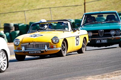 157;1974-MGB;25-July-2009;Australia;FOSC;Festival-of-Sporting-Cars;GTD457;Geoff-Taylor‒Denning;NSW;Narellan;New-South-Wales;Oran-Park-Raceway;Regularity;auto;motorsport;racing;super-telephoto