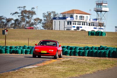 9;1989-Mazda-MX‒5;25-July-2009;Australia;Carl-Stevenson;FOSC;Festival-of-Sporting-Cars;Mazda-MX‒5;Mazda-MX5;Mazda-Miata;NSW;Narellan;New-South-Wales;Oran-Park-Raceway;Regularity;YUZ159;auto;motorsport;racing;super-telephoto