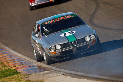 75;1977-Alfa-Romeo-GTV;25-July-2009;Australia;FOSC;Festival-of-Sporting-Cars;Group-S;NSW;Narellan;New-South-Wales;Oran-Park-Raceway;Urs-Muller;auto;classic;historic;motorsport;racing;super-telephoto;vintage