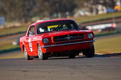 22;1964-Ford-Mustang;25-July-2009;Australia;Bill-Trengrove;FOSC;Festival-of-Sporting-Cars;Group-N;Historic-Touring-Cars;NSW;Narellan;New-South-Wales;Oran-Park-Raceway;auto;classic;historic;motorsport;racing;super-telephoto;vintage