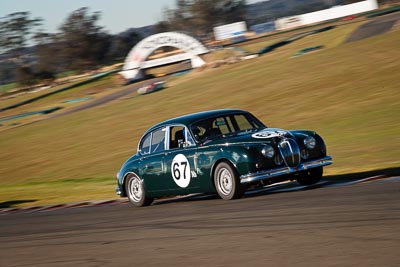 67;1964-Jaguar-Mk-II;25-July-2009;Australia;FOSC;Festival-of-Sporting-Cars;Group-N;Historic-Touring-Cars;NSW;Narellan;New-South-Wales;Oran-Park-Raceway;Victor-Waterhouse;auto;classic;historic;motion-blur;motorsport;racing;telephoto;vintage