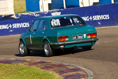 1;1974-Alfetta-Sedan;25-July-2009;AR1800;Australia;FOSC;Festival-of-Sporting-Cars;NSW;Narellan;New-South-Wales;Oran-Park-Raceway;Pat-Curda;Regularity;auto;motorsport;racing;super-telephoto