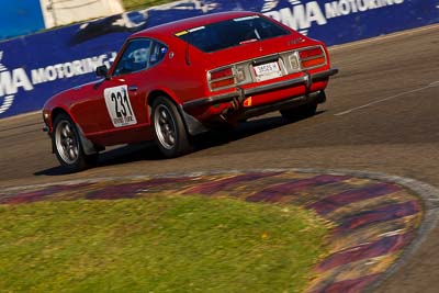 231;1977-Datsun-260Z;25-July-2009;38526H;Alan-Cummine;Australia;FOSC;Festival-of-Sporting-Cars;NSW;Narellan;New-South-Wales;Oran-Park-Raceway;Regularity;auto;motorsport;racing;super-telephoto