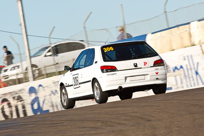 306;1998-Peugeot-306-GTi;25-July-2009;Australia;BJF55M;Barry-Black;FOSC;Festival-of-Sporting-Cars;Improved-Production;NSW;Narellan;New-South-Wales;Oran-Park-Raceway;auto;motion-blur;motorsport;racing;super-telephoto