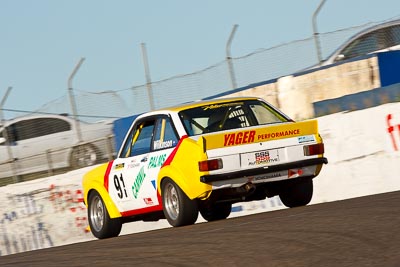 91;1975-Ford-Escort-Mk-II;25-July-2009;Australia;FOSC;Festival-of-Sporting-Cars;Graeme-Wilkinson;Improved-Production;NSW;Narellan;New-South-Wales;Oran-Park-Raceway;auto;motion-blur;motorsport;racing;super-telephoto