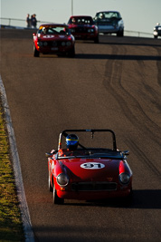 91;1970-MGB-Roadster;25-July-2009;Australia;FOSC;Festival-of-Sporting-Cars;Group-S;NSW;Narellan;New-South-Wales;Oran-Park-Raceway;Steve-Dunne‒Contant;auto;classic;historic;motorsport;racing;super-telephoto;vintage