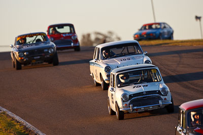 155;1964-Morris-Cooper-S;25-July-2009;Australia;FOSC;Festival-of-Sporting-Cars;Group-N;Historic-Touring-Cars;NSW;Narellan;New-South-Wales;Oran-Park-Raceway;Santino-Di-Carlo;auto;classic;historic;motorsport;racing;super-telephoto;vintage