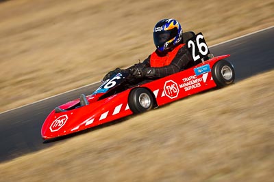 26;8-August-2009;85-GB;Australia;Morgan-Park-Raceway;QLD;Queensland;Shannons-Nationals;Stewart-Bell;Superkarts;Warwick;auto;motorsport;racing;super-telephoto