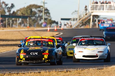 88;8-August-2009;Australia;Chris-Hatfield;Greg-Quince;Mazda-MX‒5;Mazda-MX5;Mazda-Miata;Morgan-Park-Raceway;QLD;Queensland;Shannons-Nationals;Warwick;auto;motorsport;racing;super-telephoto