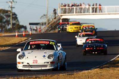 29;8-August-2009;Australia;Chris-Stannard;Ed-Chivers;Morgan-Park-Raceway;Porsche-993-RSCS;QLD;Queensland;Shannons-Nationals;Warwick;auto;motorsport;racing;super-telephoto