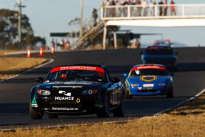 11;8-August-2009;Adam-Spence;Australia;Mazda-MX‒5;Mazda-MX5;Mazda-Miata;Morgan-Park-Raceway;QLD;Queensland;Shannons-Nationals;Steven-Head;Warwick;auto;motorsport;racing;super-telephoto