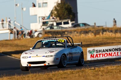 178;8-August-2009;Australia;Gary-Harris;Mazda-MX‒5;Mazda-MX5;Mazda-Miata;Morgan-Park-Raceway;QLD;Queensland;Shannons-Nationals;Tony-Steenberg;Warwick;auto;motorsport;racing;super-telephoto