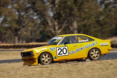 20;29-August-2009;Australia;Datsun-1200-Coupe;Improved-Production;Morgan-Park-Raceway;QLD;Queensland;Queensland-State-Championship;Shane-Satchwell;Warwick;auto;motorsport;racing;super-telephoto